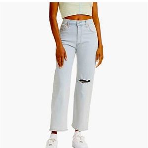 Levi’s Ribcage Straight Ankle 30